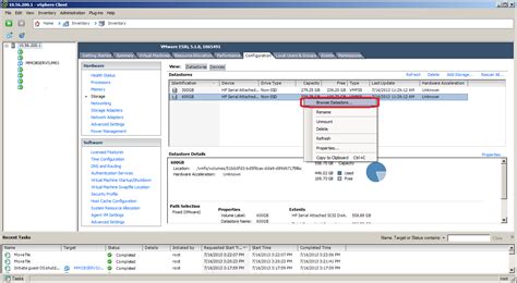 how to move esxi to new storage